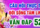 Vấn Đáp 52 – Thầy giải đáp câu hỏi thực tế đời sống tâm linh – Thầy Thích Đạo Thịnh
