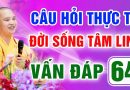 Vấn Đáp 64 – Thầy giải đáp câu hỏi thực tế đời sống tâm linh – Thầy Thích Đạo Thịnh