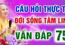 Vấn Đáp 75 – Thầy giải đáp câu hỏi thực tế đời sống tâm linh – Thầy Thích Đạo Thịnh