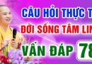 Vấn Đáp 78 – Thầy giải đáp câu hỏi thực tế đời sống tâm linh – Thầy Thích Đạo Thịnh