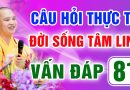 Vấn Đáp 81 – Thầy giải đáp câu hỏi thực tế đời sống tâm linh – Thầy Thích Đạo Thịnh