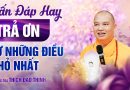 Vấn Đáp Hay: Thực Hành Trả Ơn Từ Những Điều Nhỏ Nhất | Thượng Tọa Thích Đạo Thịnh
